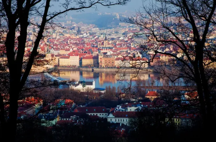 Framed Print : View of city Framed Print : View of city