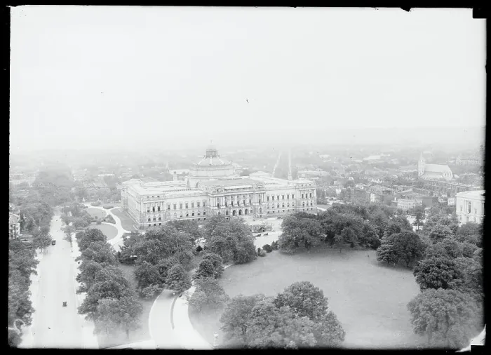 Framed Print : View of Congressional Library Framed Print : View of Congressional Library