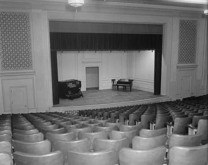 Framed Print : View of Congressional Library Music Auditorium Framed Print : View of Congressional Library Music Auditorium