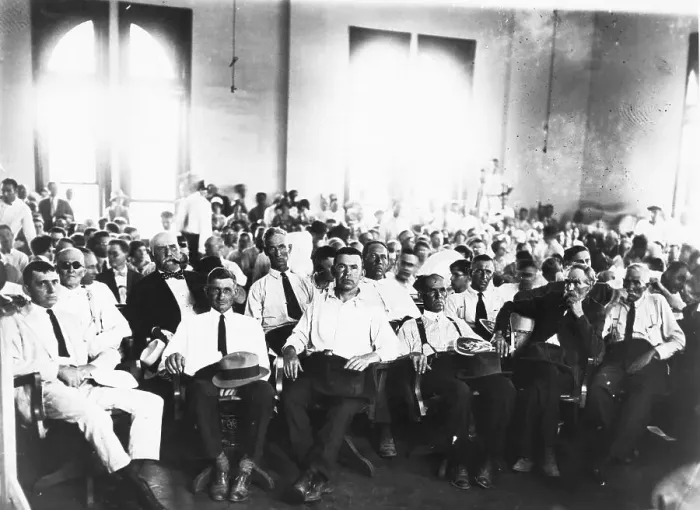 Framed Print : View of Courtroom at Scopes Trial Framed Print : View of Courtroom at Scopes Trial