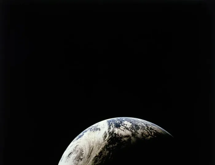 Framed Print : View Of Earth, Apollo 4 Framed Print : View Of Earth, Apollo 4