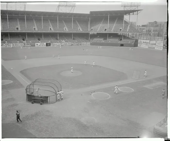 Framed Print : View of Ebbets Field Framed Print : View of Ebbets Field