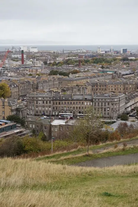 Framed Print : View on Edinburgh seen from Calton Hill, United Kingdom Framed Print : View on Edinburgh seen from Calton Hill, United Kingdom