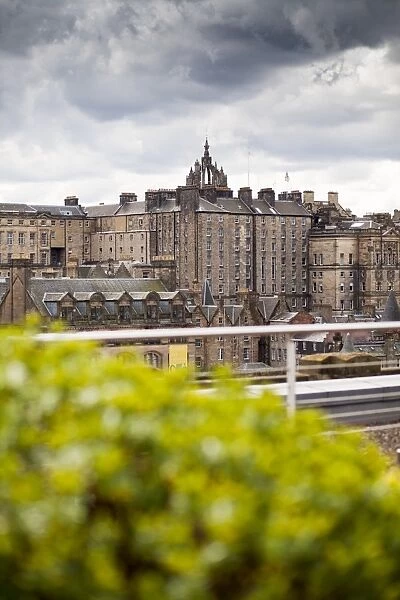 View of Edinburghs Old Town