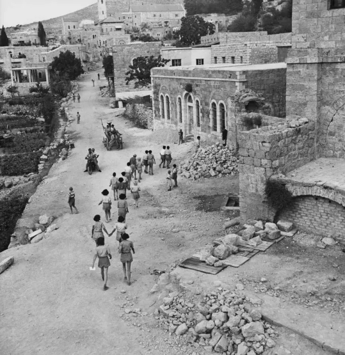 Framed Print : View Of Ein Kerem