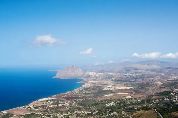 Framed Print : View from Erice Framed Print : View from Erice