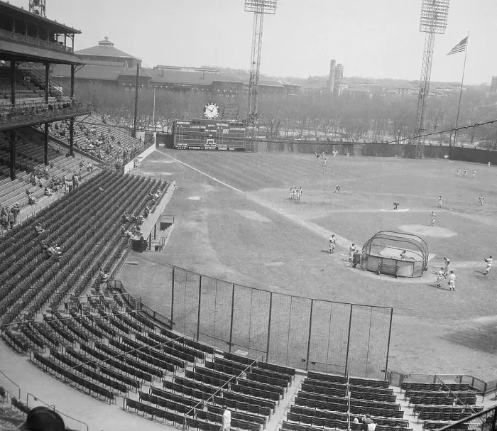 Framed Print : View of Forbes Field Framed Print : View of Forbes Field