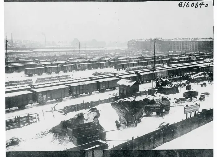 Framed Print : View of Freight Train Stations Framed Print : View of Freight Train Stations
