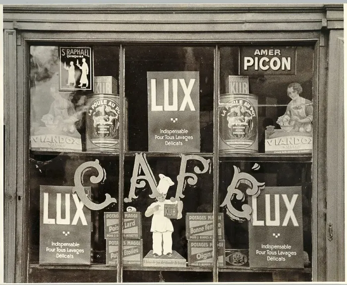 Framed Print : View Through French Shop Window