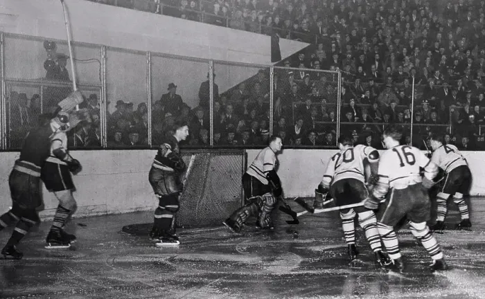 Framed Print : View of game Between Rangers and Maple Leafs Framed Print : View of game Between Rangers and Maple Leafs
