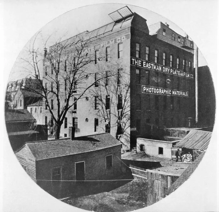 Framed Print : View Of George Eastmans Dry Plate Co Framed Print : View Of George Eastmans Dry Plate Co