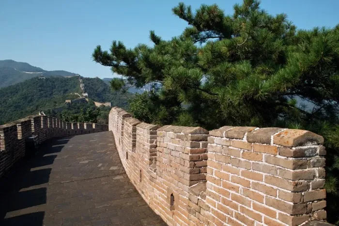 Framed Print : View of great wall of China Framed Print : View of great wall of China