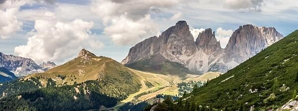 View on Grohmannspitze, Dolomites