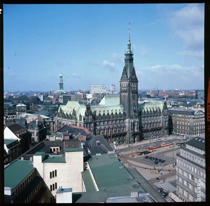 Framed Print : View of Hamburg Framed Print : View of Hamburg