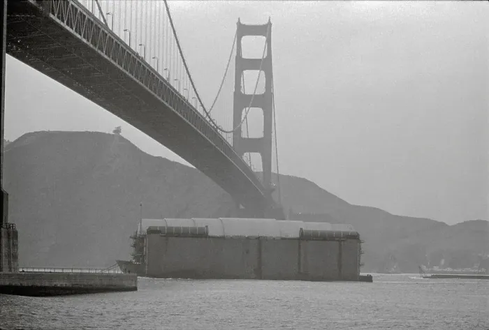 Framed Print : View of HMB-1 Barge Framed Print : View of HMB-1 Barge