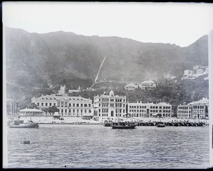 Framed Print : View Of Hong Kong From The Water Framed Print : View Of Hong Kong From The Water