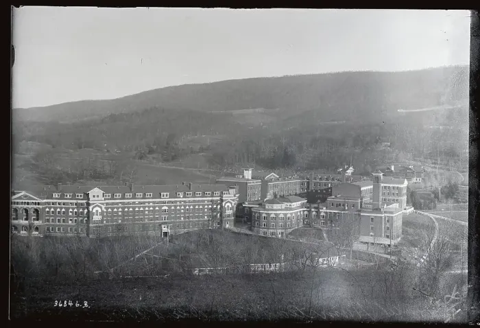 Framed Print : View of the Hotel Homestead in Hot Springs, Virginia Framed Print : View of the Hotel Homestead in Hot Springs, Virginia