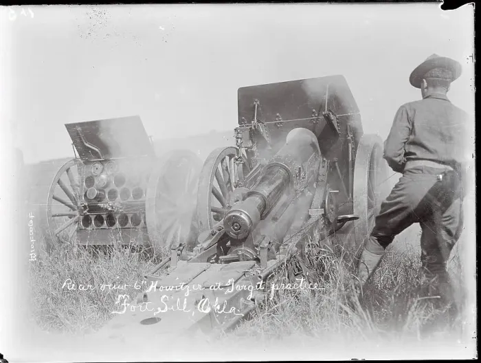 Framed Print : View of Howitzer Framed Print : View of Howitzer