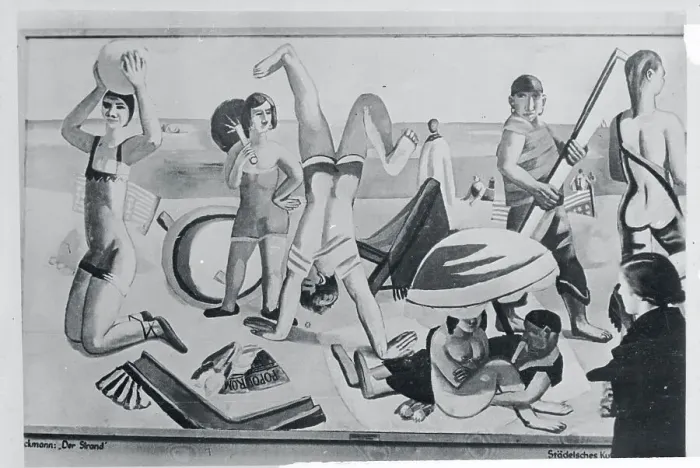 Framed Print : View of Illustrative German Painting Framed Print : View of Illustrative German Painting