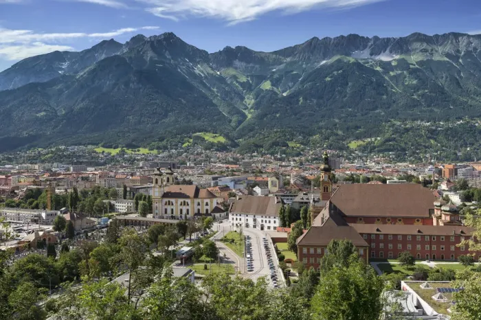 Framed Print : View of Innsbruck, Wilten district, capital of Tyrol with Northern Chain, Alps, Austria, Europe, PublicGround Framed Print : View of Innsbruck, Wilten district, capital of Tyrol with Northern Chain, Alps, Austria, Europe, PublicGround