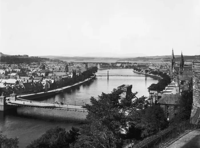 Framed Print : View Over Inverness Framed Print : View Over Inverness