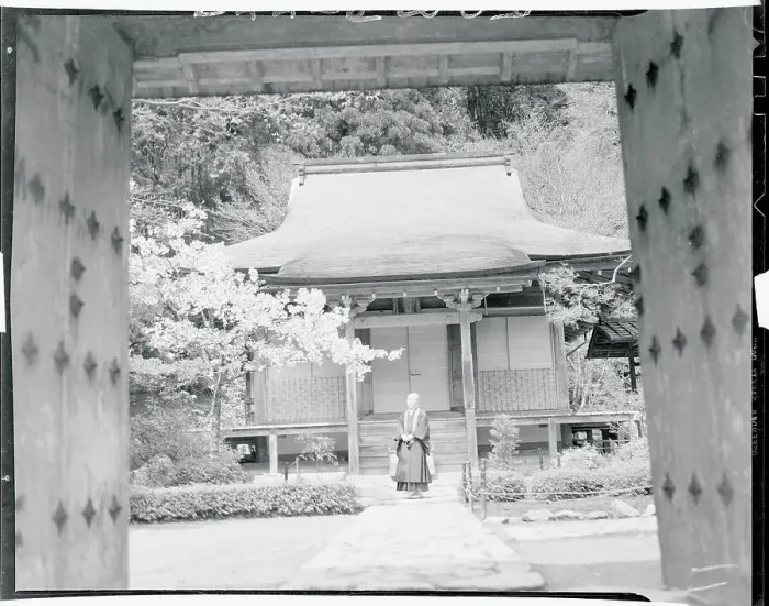 Framed Print : View of Japanese Shrine