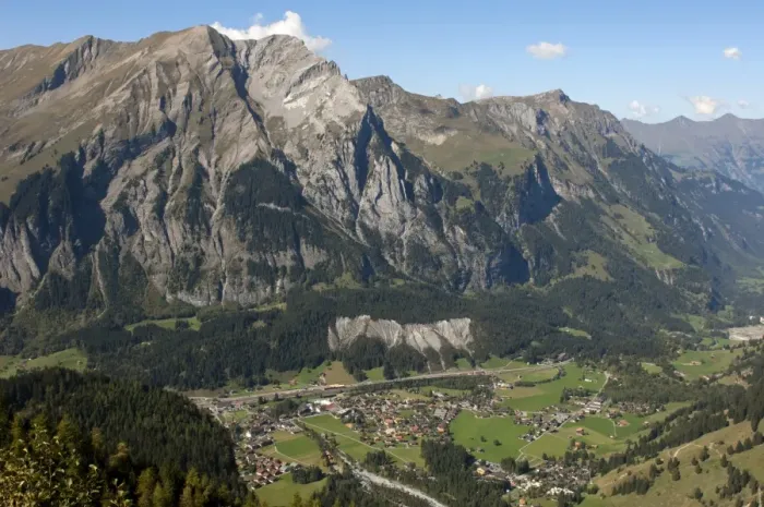 Framed Print : View into the Kander Valley with a view to Kandersteg, Bernese Oberland, Switzerland, Europe Framed Print : View into the Kander Valley with a view to Kandersteg, Bernese Oberland, Switzerland, Europe
