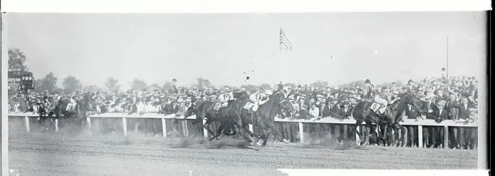 Framed Print : View of Kentucky Derby Framed Print : View of Kentucky Derby