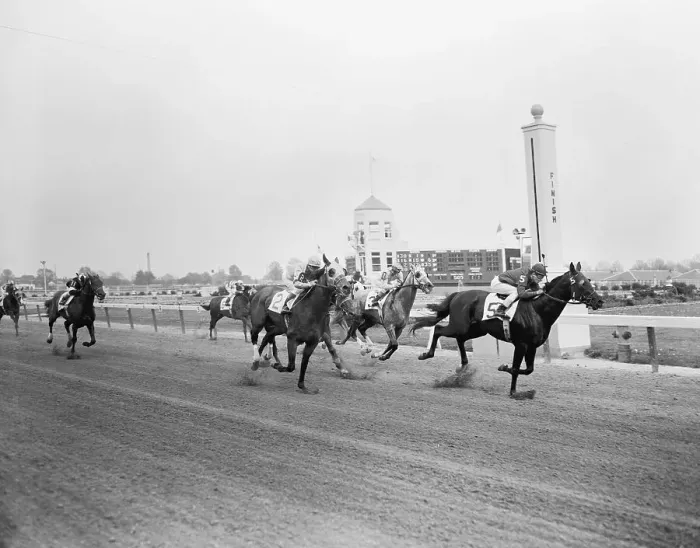 Framed Print : View of Kentucky Derby Trial Framed Print : View of Kentucky Derby Trial