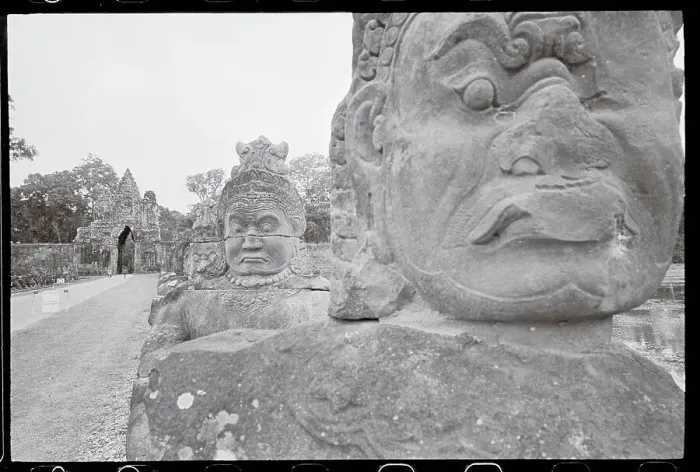 Framed Print : View of the Khmer Soldiers Framed Print : View of the Khmer Soldiers