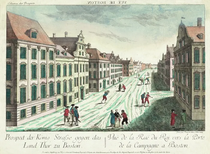 Framed Print : View of King Street Framed Print : View of King Street