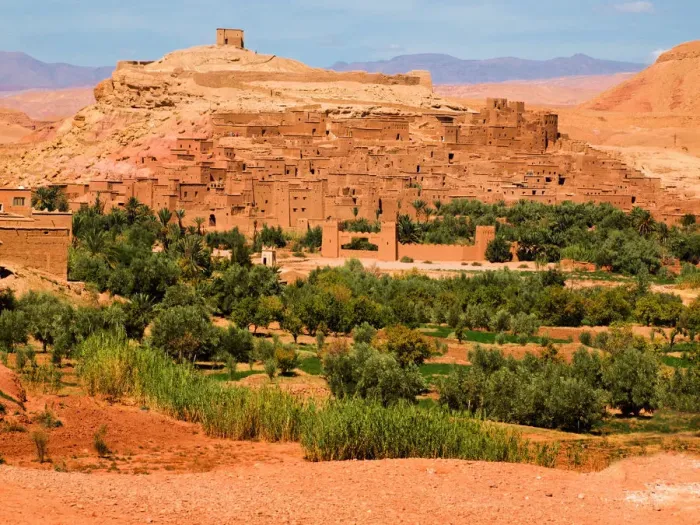 Framed Print : A view of Ksar Ait Ben Haddou