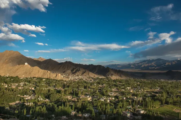 Framed Print : View of Leh city Framed Print : View of Leh city