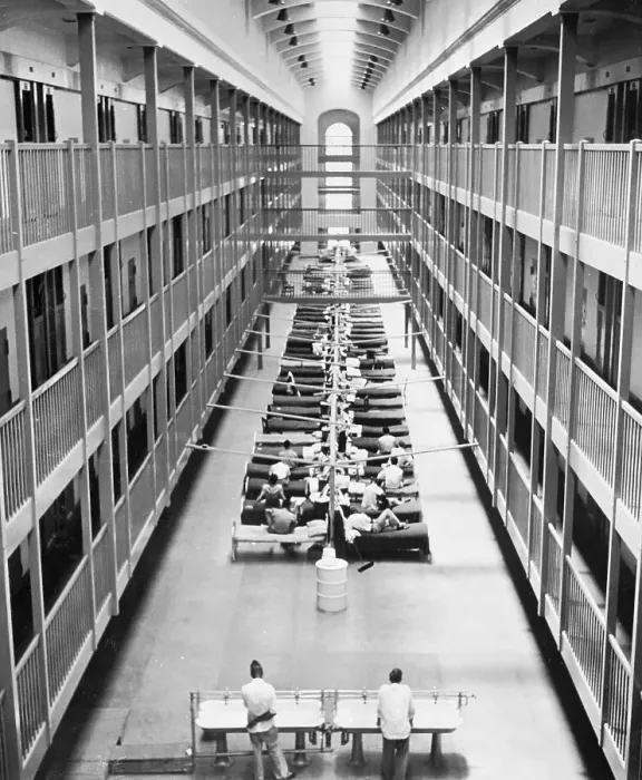 Framed Print : View of Library Like Room in Reformatory Framed Print : View of Library Like Room in Reformatory