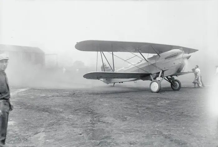 Framed Print : View of Lindbergh's Plane Framed Print : View of Lindbergh's Plane