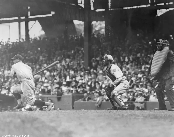 Framed Print : View of Lou Gehrig Batting Framed Print : View of Lou Gehrig Batting