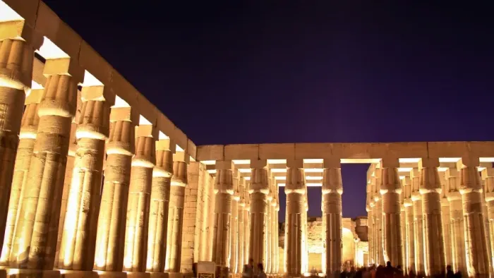Framed Print : View of Luxor Temple Framed Print : View of Luxor Temple