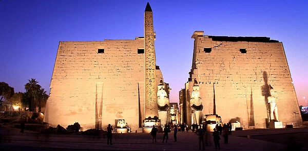 View of Luxor Temple