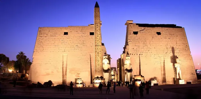 Framed Print : View of Luxor Temple Framed Print : View of Luxor Temple