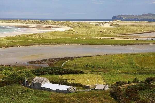 View Of Magheroarty Beach And The Ferry Point For Tory Island