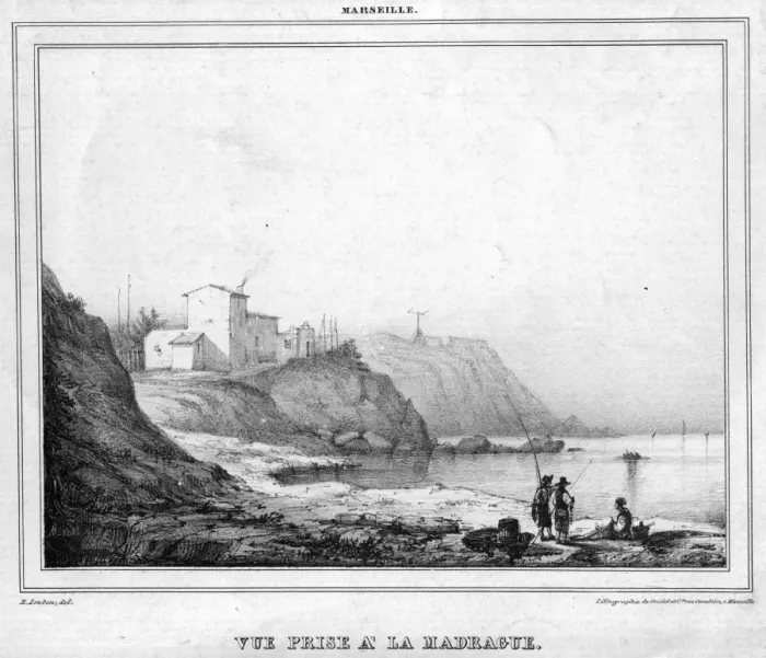 Framed Print : View Of Marseilles Framed Print : View Of Marseilles