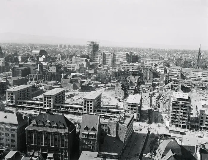 Framed Print : View of Modern Urban Architecture Framed Print : View of Modern Urban Architecture
