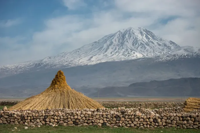 Framed Print : View of Mount Ararat from local village Framed Print : View of Mount Ararat from local village