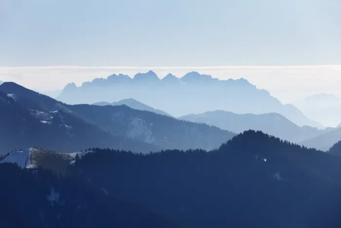 Framed Print : View from Mt Wallberg, Mt Wilder Kaiser in Tyrol at back, Upper Bavaria, Bavaria, Germany, Europe, PublicGround Framed Print : View from Mt Wallberg, Mt Wilder Kaiser in Tyrol at back, Upper Bavaria, Bavaria, Germany, Europe, PublicGround