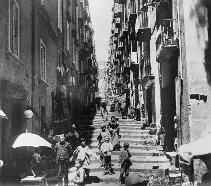 Framed Print : View of Narrow Street Framed Print : View of Narrow Street