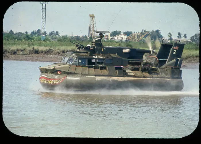 Framed Print : Side View of the Navy PACV Vehicle Framed Print : Side View of the Navy PACV Vehicle