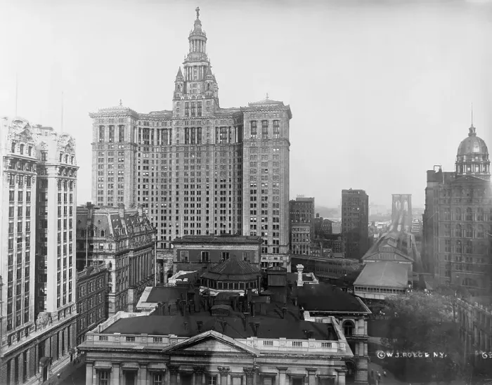 Framed Print : View of New York City