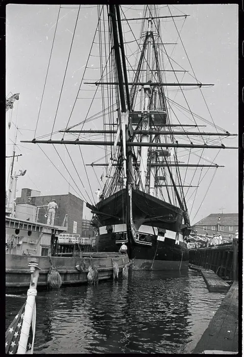 Framed Print : Front View of Old Ironsides Framed Print : Front View of Old Ironsides