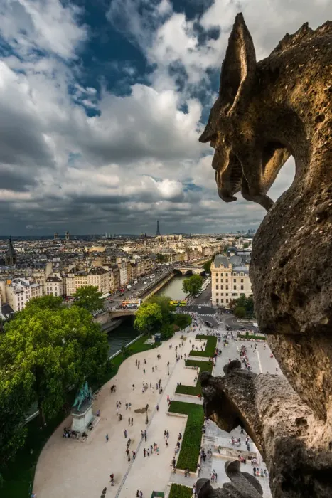 Framed Print : Top view of Paris Framed Print : Top view of Paris