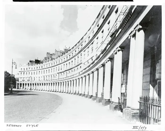 Framed Print : View of Park Crescent Framed Print : View of Park Crescent
